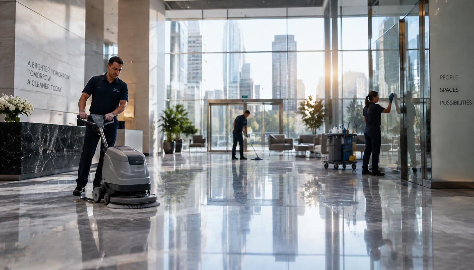 Commercial cleaning by Belvedere Cleans