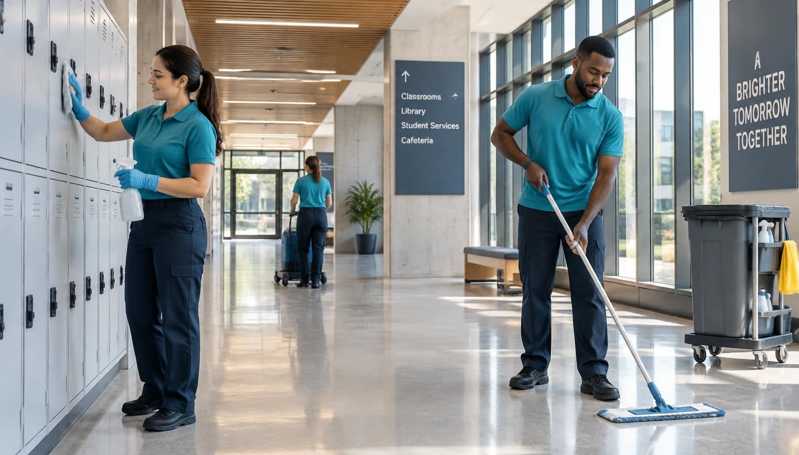 School & university cleaning by Belvedere Cleans