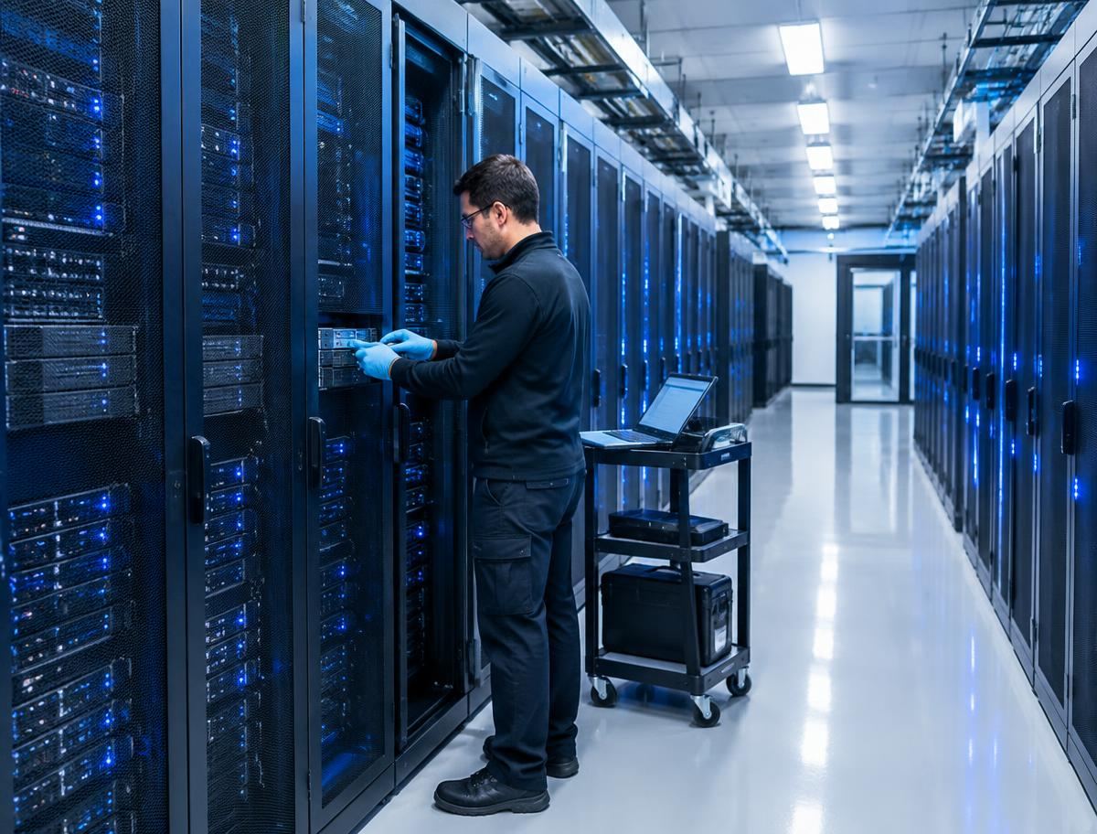 Data Centers Cleaning by Belvedere Cleans