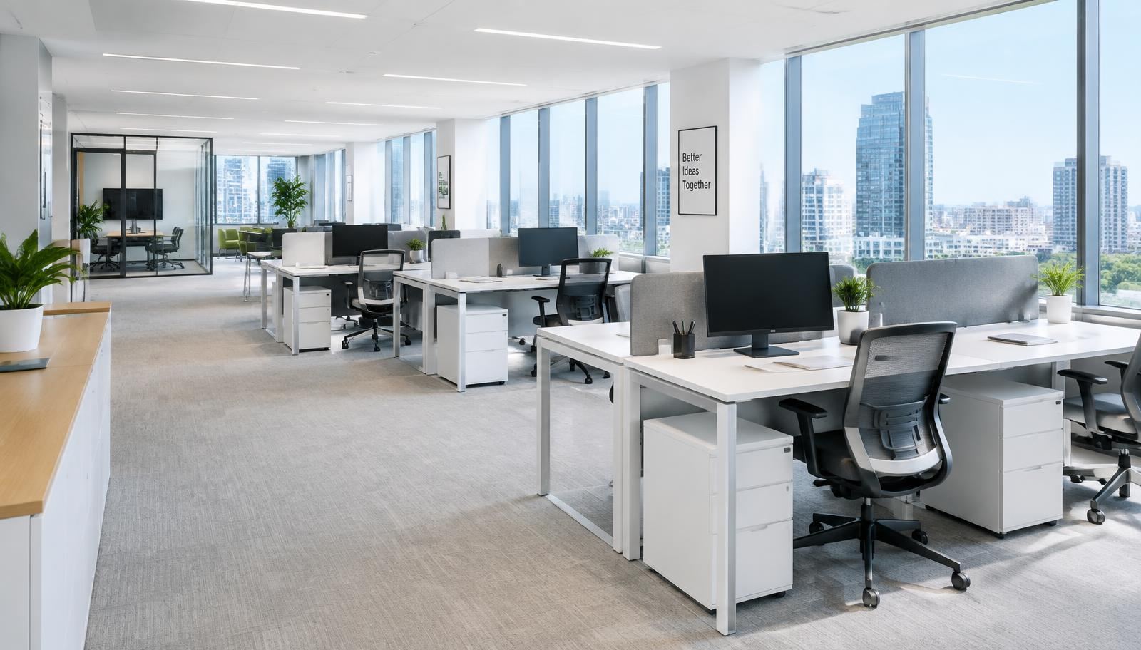 Office cleaning by Belvedere Cleans